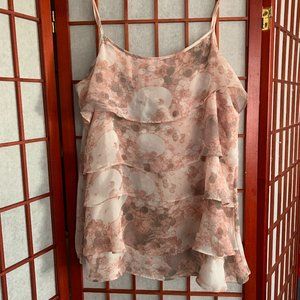 Ruffle tank top